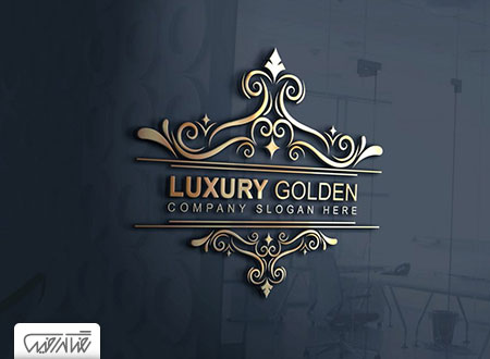 طرح لایه باز لوگو لاکچری - Luxury Logo Design